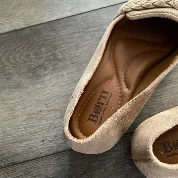 born leather slip on flats - Picture 2 of 6